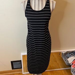 Earth Yoga sustainable organic cotton bamboo dress, Size Large